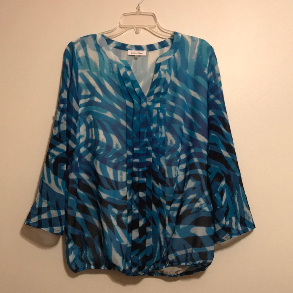Calvin Klein long sleeves blouse. Size M